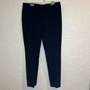 AKRIS PUNTO Mara Charcoal Gray Stretch Jersey Pant, 6!